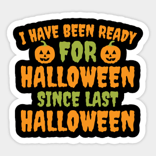 Halloween Costume Men Women Adult Funny Fun Halloween Sticker